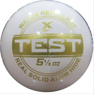 Thrax Test White Cricket Ball (Set of 12)