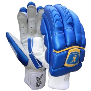 Thrax Pursuit (Exclusive) Cricket batting gloves Blue Color (Mens Size Right-Handed)