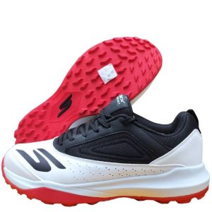 Skechers 214205ID Cricket Shoes Black Red White